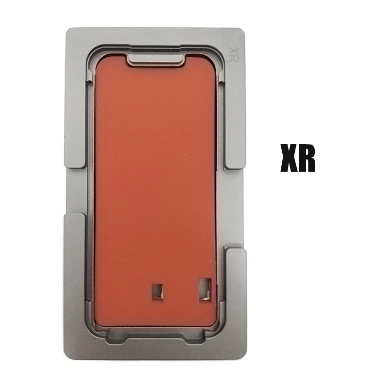 Форма для iPhone X XS MAX XR OCA ламинирующая форма без складывания гибкого кабеля резиновая накладка ЖК-экран выравнивание ламинат телефон инструмент для фиксации - Цвет: for XR