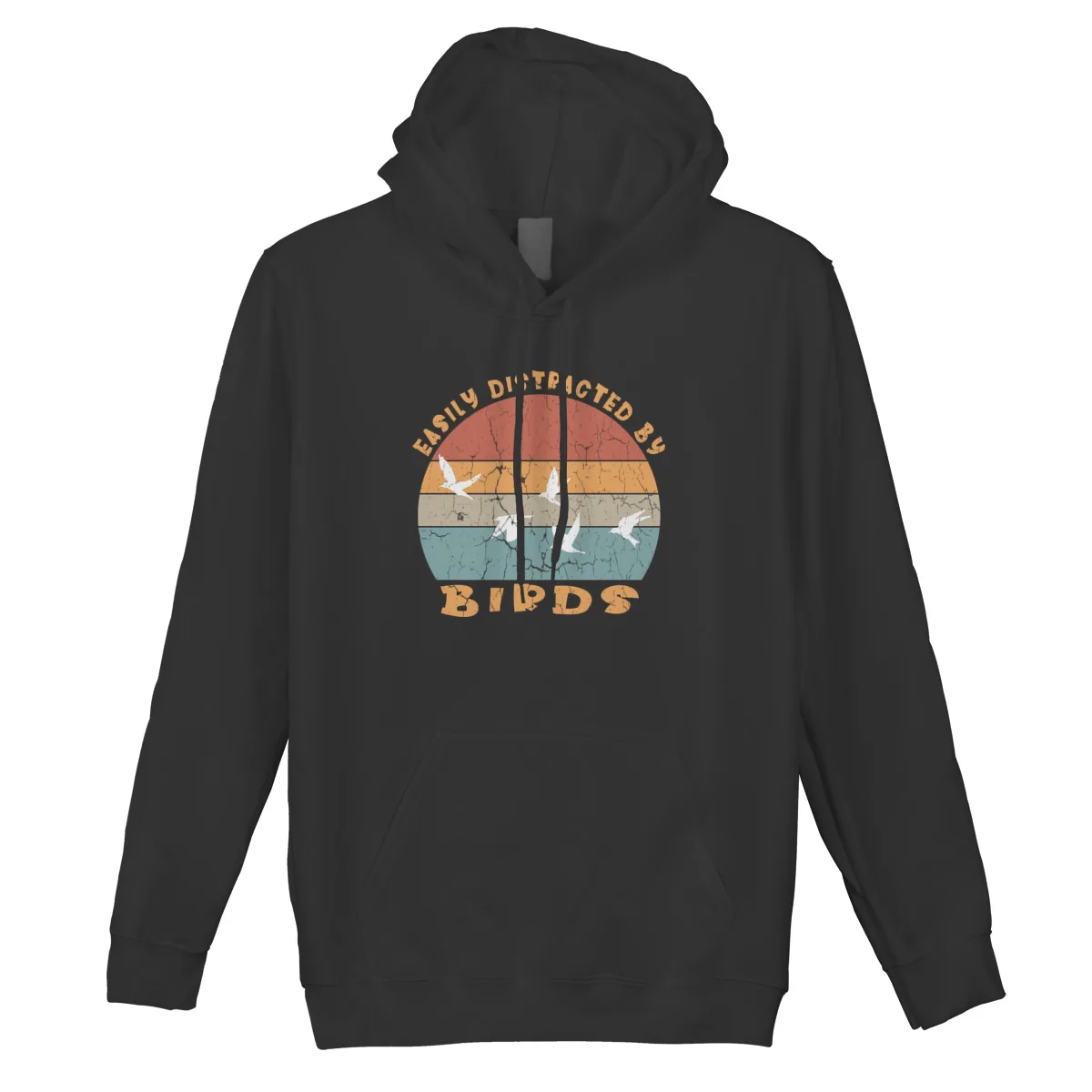 

Men's Hoodie Easily Distracted By Birds_ Birds Art_ Birds LoverFunny Groot Oversized Streetwear Hood Sweat Homme 37338