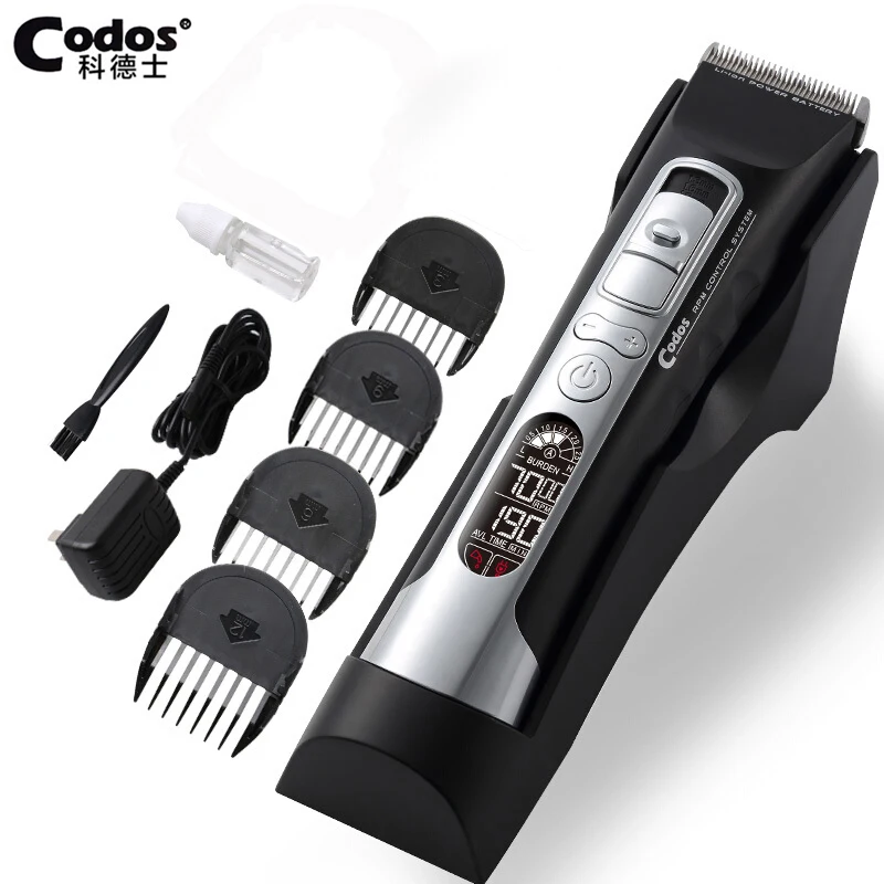 Codos CHC 970 профессиональный триммер для волос машинка стрижки перезаряжаемая