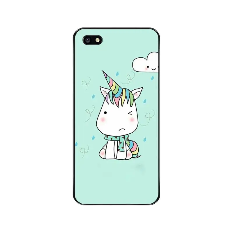 

Cute Rainbow Unicorn cartoon Phone Case For OPPO R9 R11 R15 R17 RENO Realme S PLUS Normal 2z 3 5 C2 pro