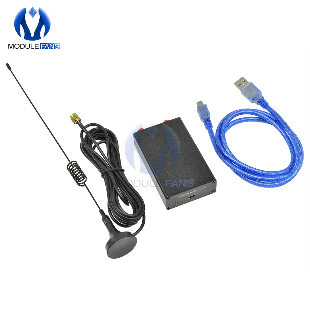 Ham Radio Receiver R820T+8232 100KHz-1.7GHz full band UV HF RTL-SDR USB Tuner | Электронные компоненты и