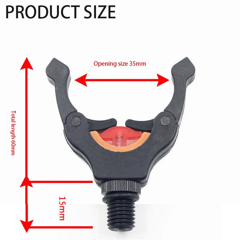 Держатель для рыболовных приборов прочная нейлоновая стойка подходит всех типов
