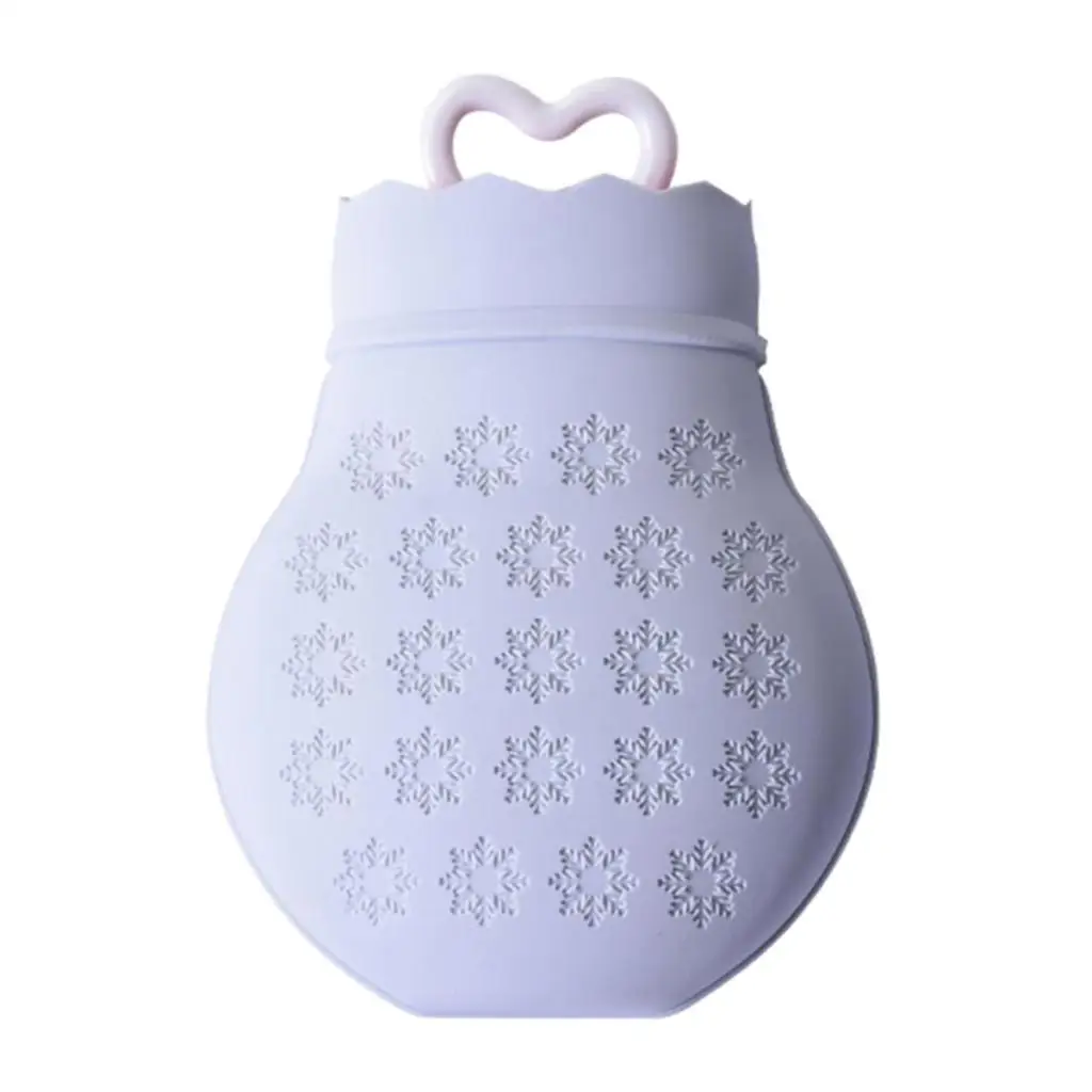 

Cute HOT WATER BOTTLE Winter Warm Silicone Bag with Wide mouth Screw Top