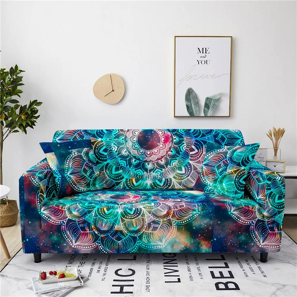 Модные чехлы для диванов с откидывающейся спинкой в стиле ретро мягкие из