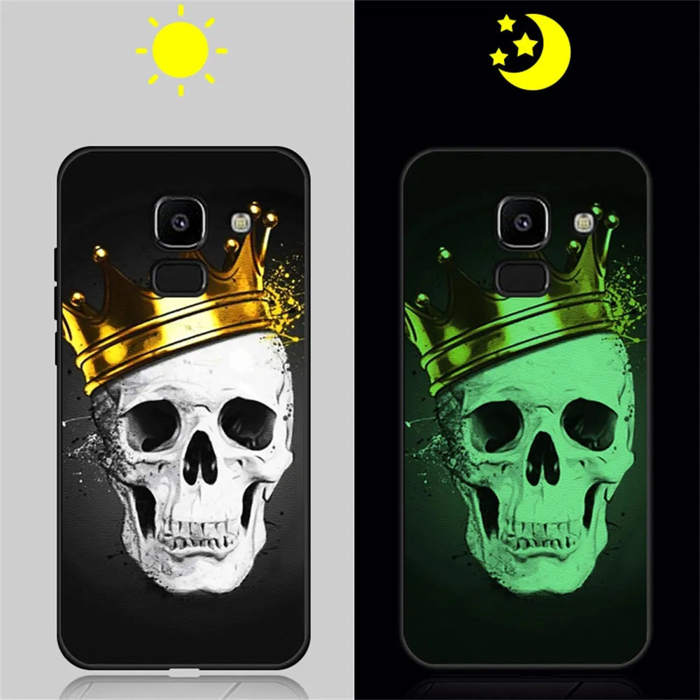 16 Светящийся чехол для samsung Galaxy A10 A20 A30 A40 A50 A60 A70 Крышка для samsung Galaxy A6 A7 A750 кожи Funda светящийся чехол - Цвет: 16