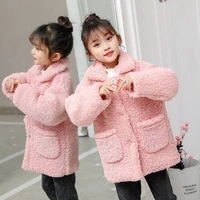 girls babys kids coat jacket outwear 2022 lasted thicken spring autumn cotton outdoor tracksuits outfits%c2%a0overcoat toddler child