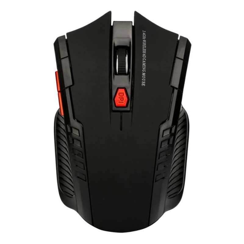 

Беспроводная мышь 2,4 ГГц с USB-приемником, геймерская мышь 1600DPI для компьютера, ПК, ноутбука