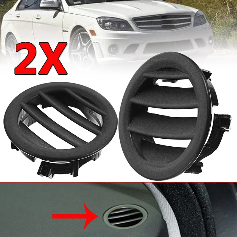 Вентиляционная решетка для Mercedes Benz W204 C Class C300 C350 C630 2046805087 20468050879G71 1 пара|Лепнина