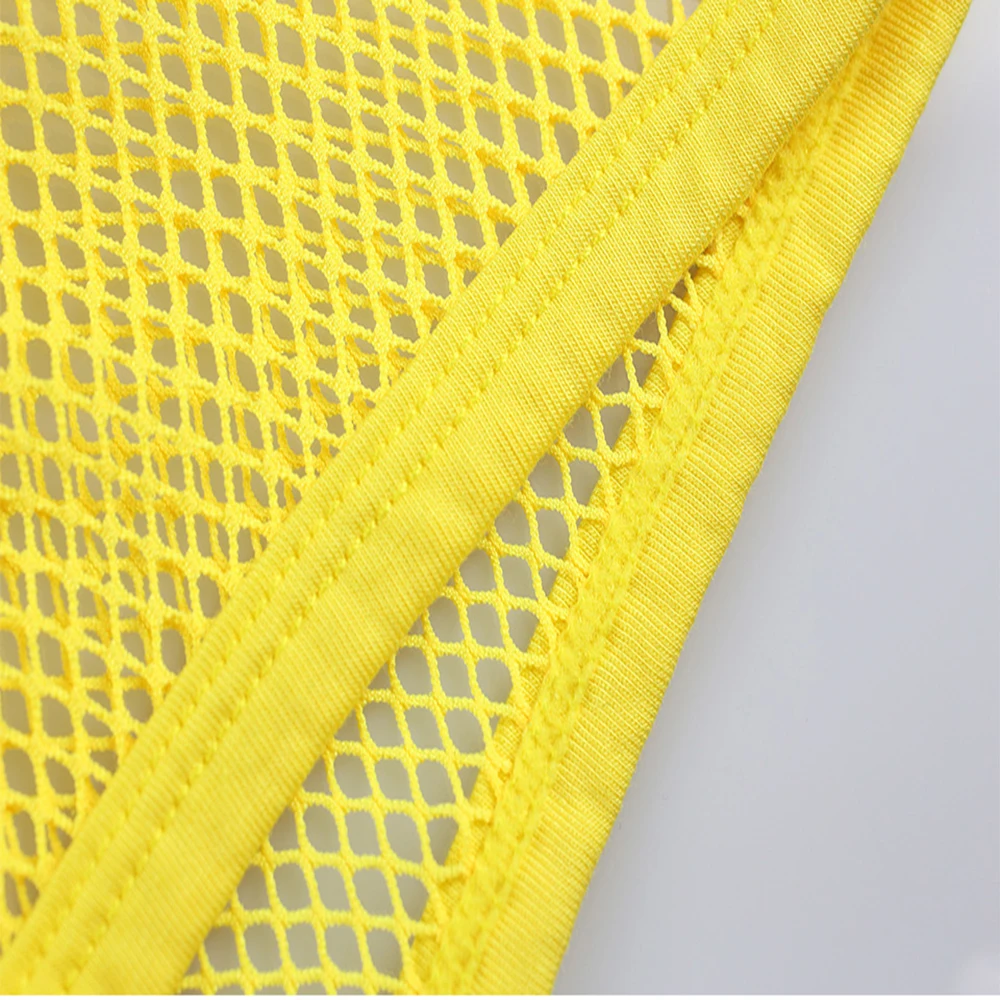 Сетка Для мужчин трусы боксеры дышащие трусики нижнее белье размера плюс высокое