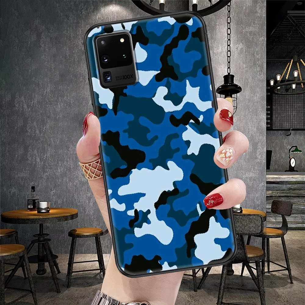 Камуфляжный чехол в стиле милитари для телефона Samsung Galaxy Note 4 8 9 10 20 S8 S9 S10 S10E S20 Plus