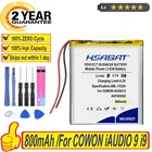 Топ-бренд 100% Новинка 800 мАч аккумулятор для динамика COWON iAUDIO 9 i9 батареи + Бесплатные инструменты