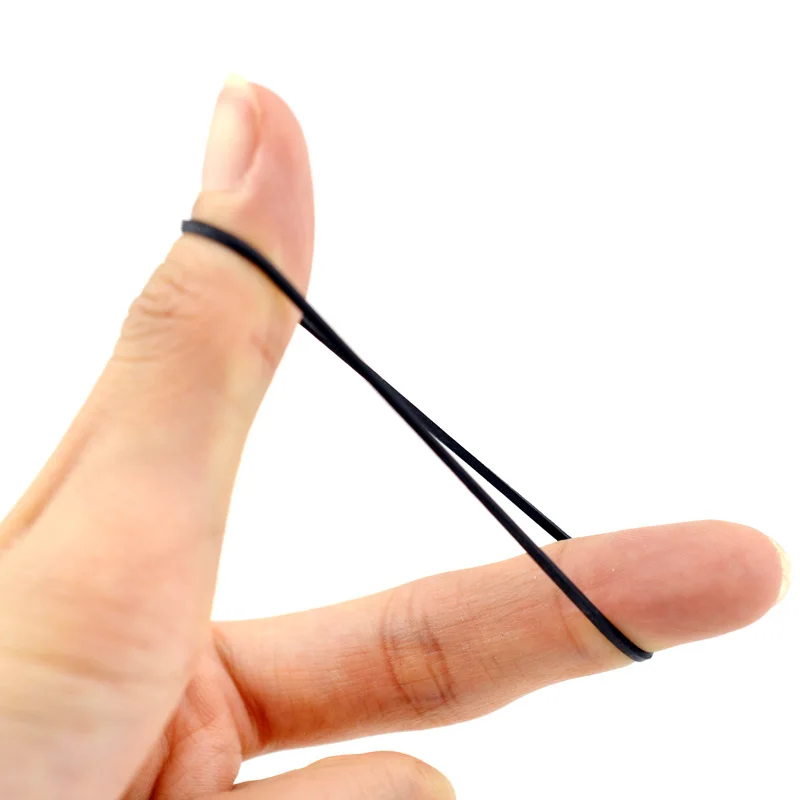 

100pcs Tattoo Accessories Supply Rubber Bands Gun Black Rubber Tatoo For Tattoo Machine Parts Plastic Professional