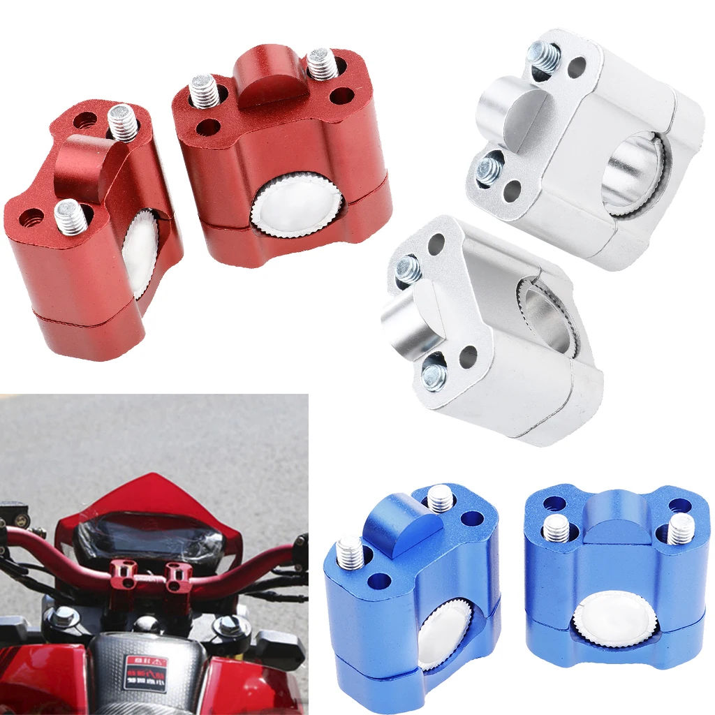 

Motorcycle 22mm-28mm Rustproof Handlebar Riser Clamp for Modified Devices
