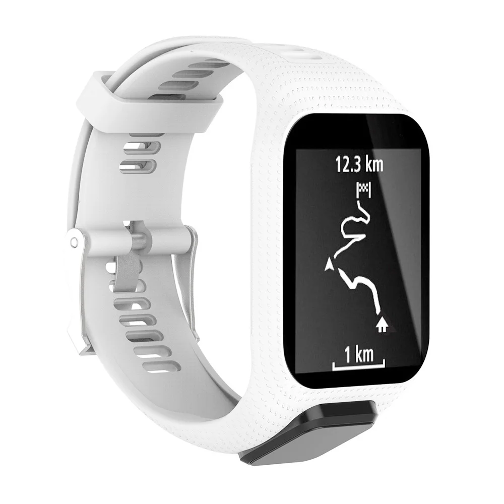Ремешок на запястье для TomTom 2 3 Runner Spark Music сменный Браслет мягкий браслет для часов силиконовый ремень часы Браслет аксессуар