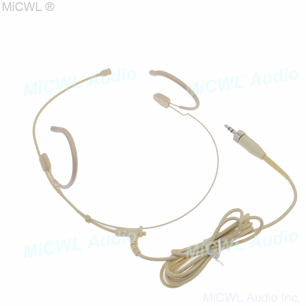 Левый и правый носить гарнитура микрофон для Sennheiser EM100 G3 G4 G5 беспроводной BeltPack