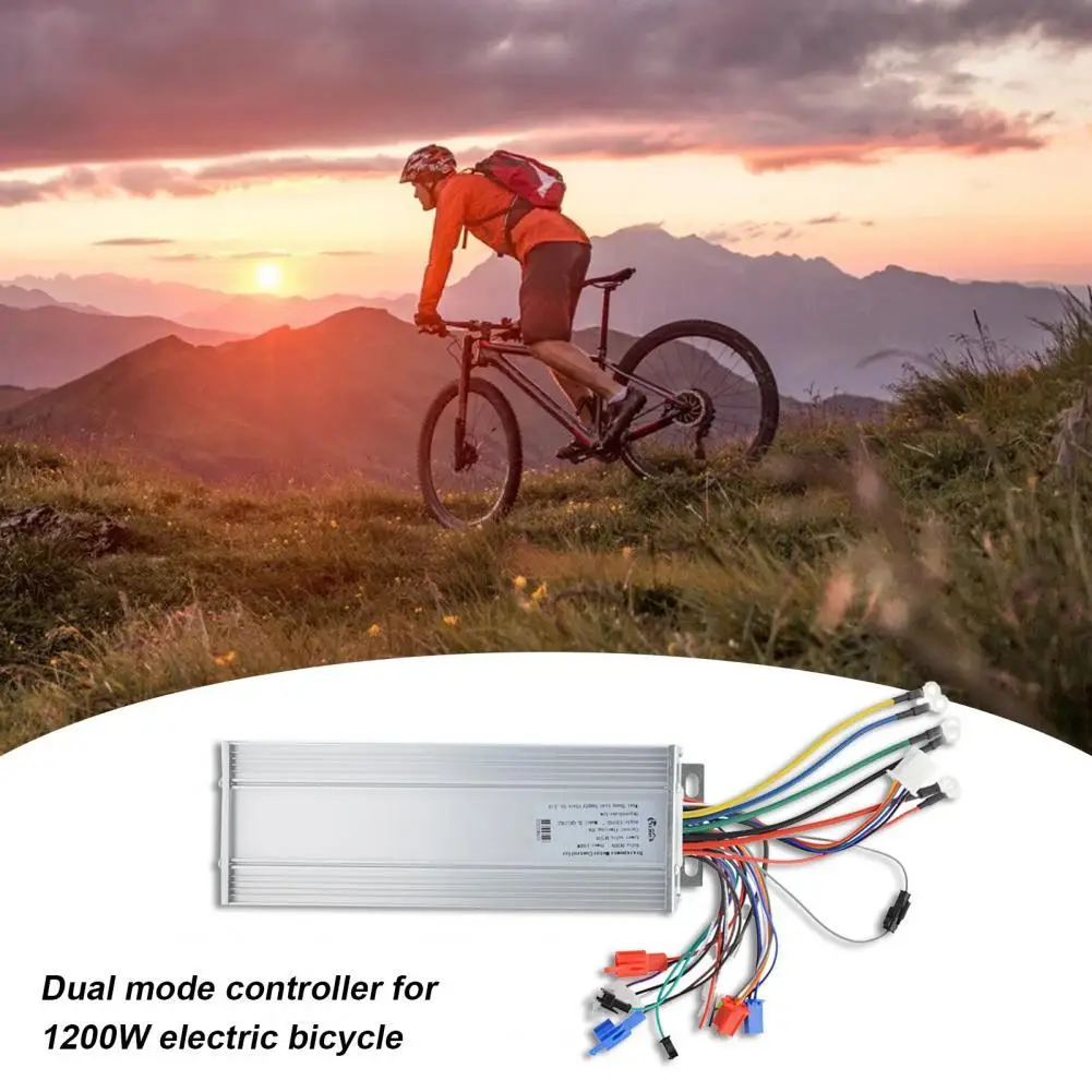 

SL-QX145KZ Electric Bike Controller 1200W Brushless Controller with LCD Display Panel for Electric Bicycle E-Bike Scooter