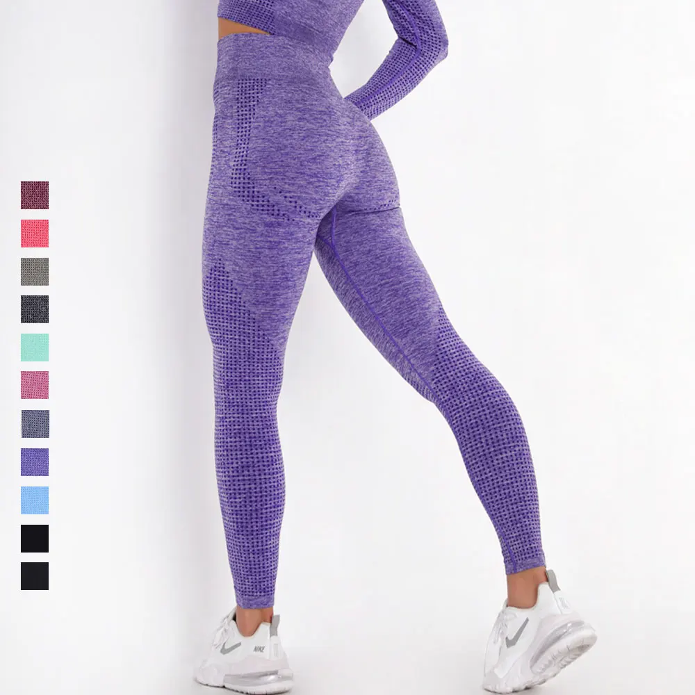 

Lu Ai new 11 Color Yoga Pants Hight Waist Dot Seamless Tights Leggings Sport Women Fitness Yoga Tights Pants