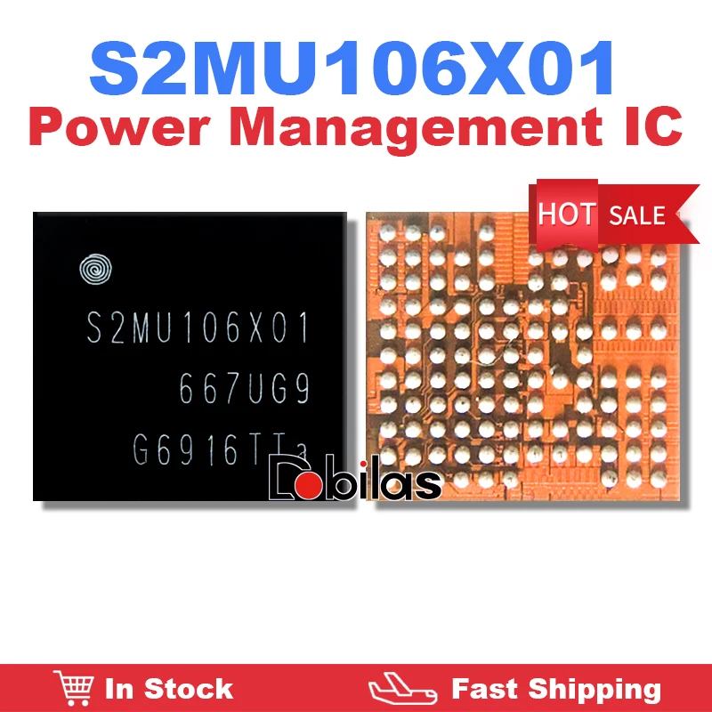 

5 шт. S2MU106X01 MU106X01 для Samsung A51 Power IC BGA управление питанием IC чип PMIC сменная часть интегральные схемы чипсет