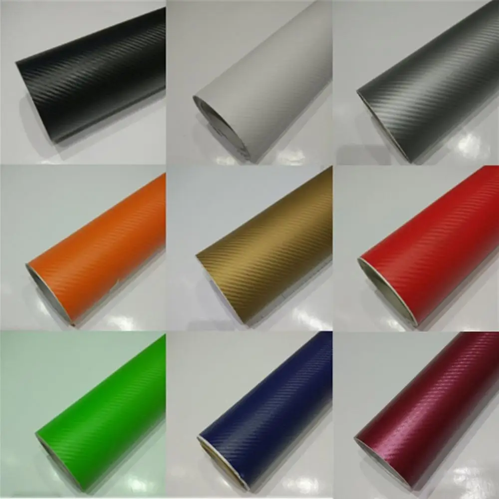 

Sanctions Cut 3D Carbon Fiber Film Car Personalized Car Stickers Carbon Fiber Stickers Body Color Easy to Install