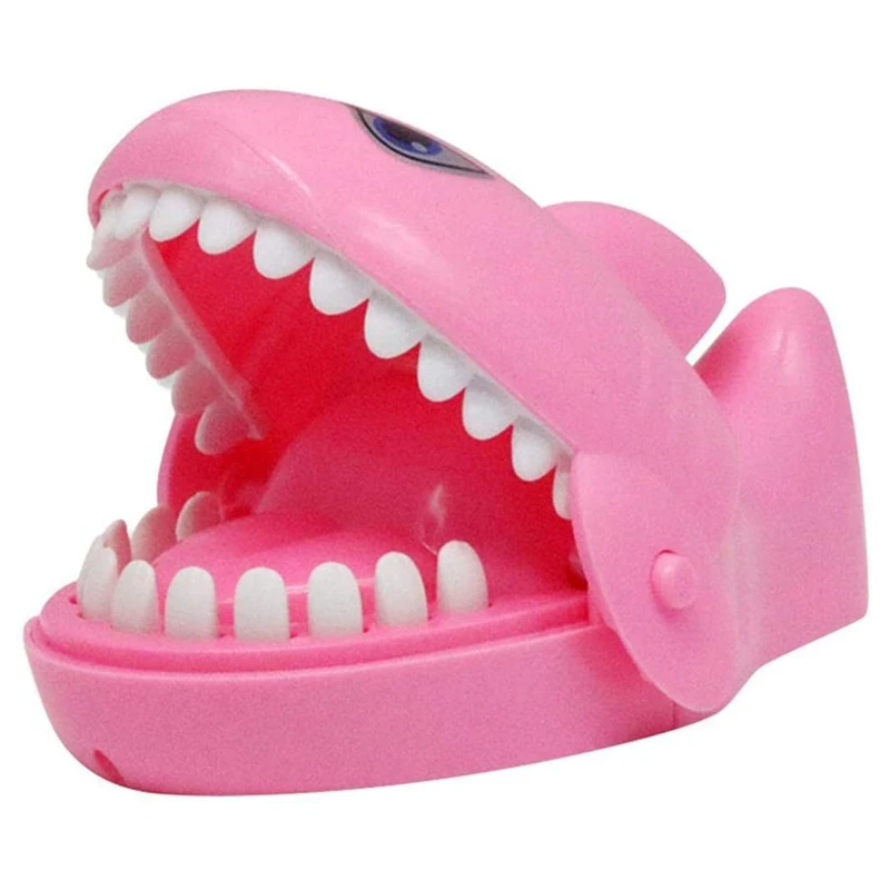 Игрушка для пальцев и кусания рта большая акула тянущие зубы игры бара игрушка