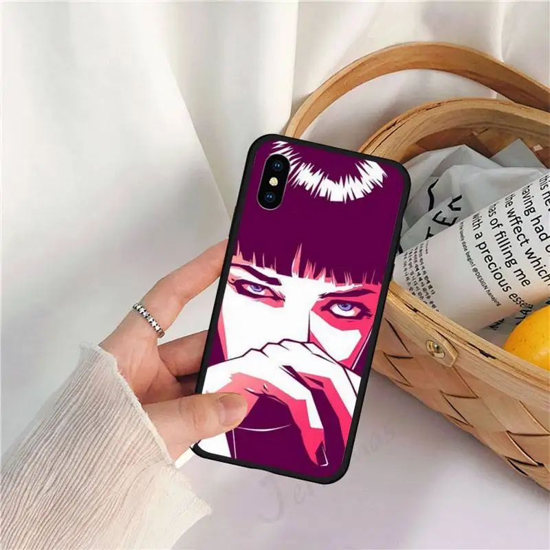 

PULP FICTION MOVIE POSTER Retro Phone Case for iPhone 11 12 pro XS MAX 8 7 6 6S Plus X 5S SE 2020 XR