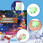 DIY Рождественский календарь для детей, набор с животными, подарки, детские фотоподарки, Праздничный Рождественский подарок, автомобиль для ребенка I9E9
