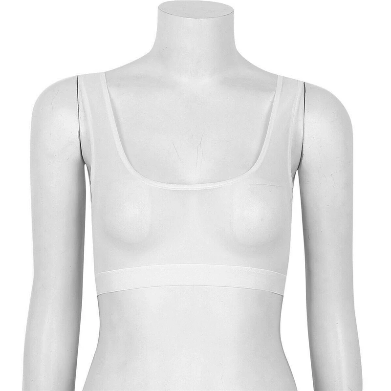 Прозрачный укороченный топ Сетчатое сексуальное нижнее белье летний женское