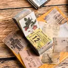 365 листов, Ретро винтажный блокнот для заметок путешественника, винтажная бумага для скрапбукинга, мини античная декоративная бумага, канцелярские принадлежности для журналов