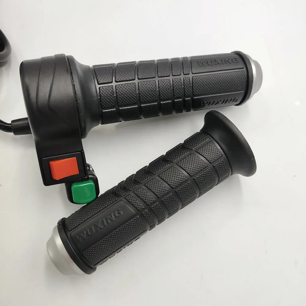 Twist Throttle with Reverse&ampHorn Switch Rolling Handlebar Grips for ELectric Bicycle Pedal Scooter Motorcycle Tricycle Mobility | Спорт и