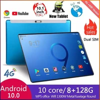 factory direct sell 10 inch 10 core tablet pc android 10 0 play store 8gb128gb 4g phone calling tab dual sim cards tablets 10 1
