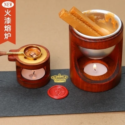 

Печать Для Запечатывания Воском, специальные инструменты для плавления, медная ложка/металлическая ложка из розового дерева, бесплатная до...