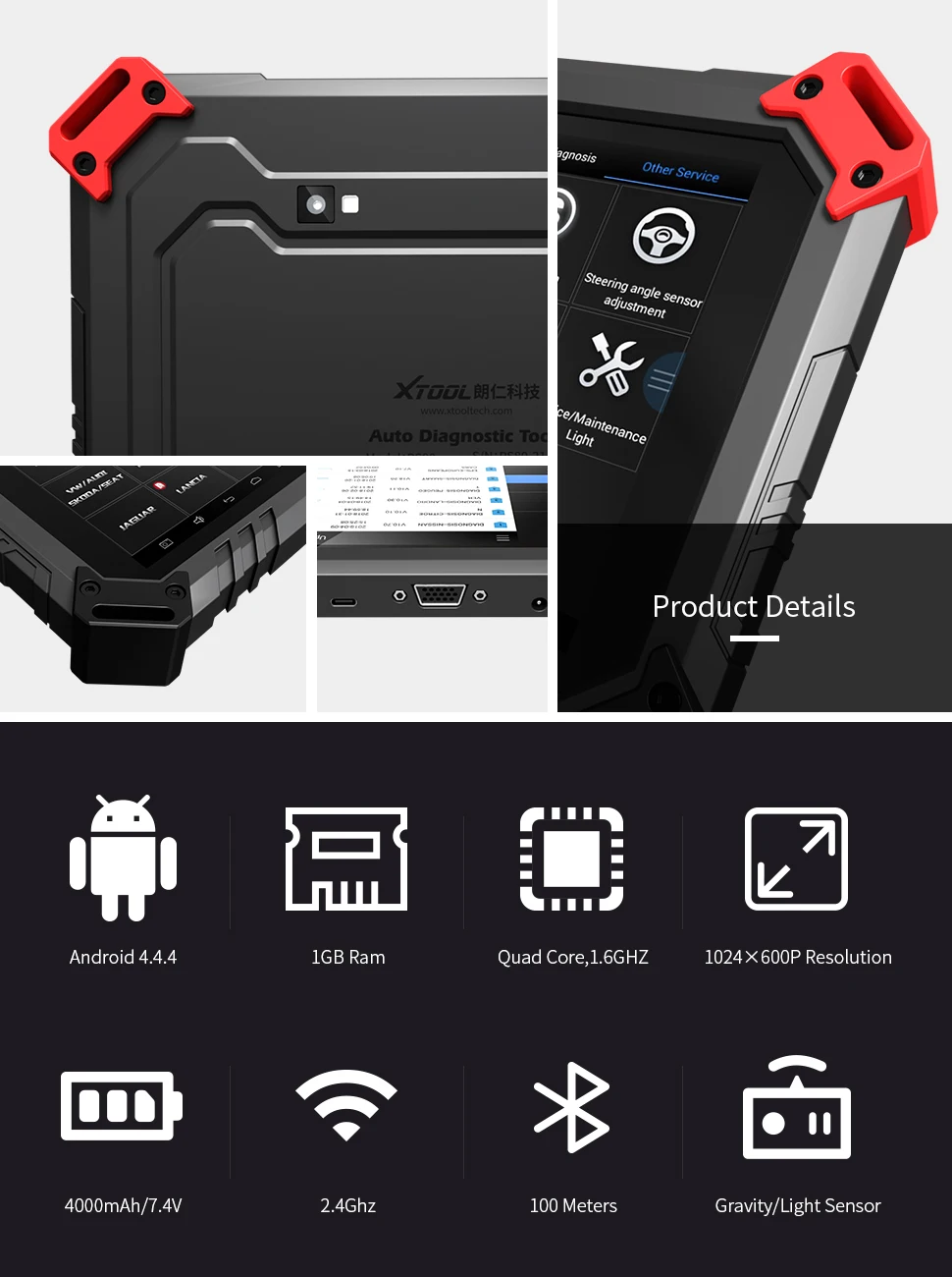 XTOOL X100 PAD2 X100 PAD2 PRO ключ программист автоматический диагностический сканер инструмент OBD2 Диагностика двигателя для VW 4th и 5th IMMO ECU DPF