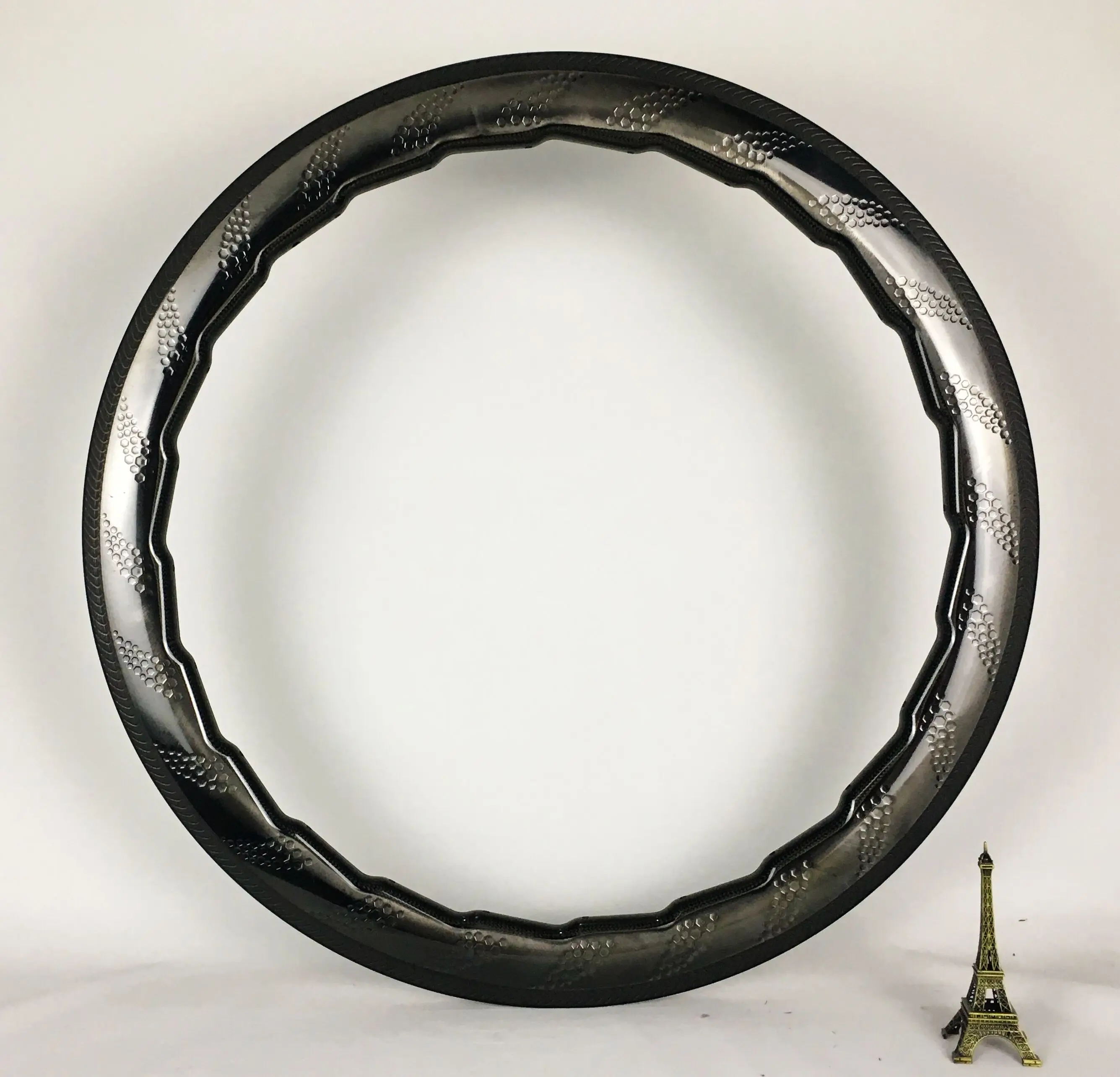 1 piece 24holes rim Бескамерные 58 мм Dimple карбоновые колеса, дорожный велосипед Колесная пара, 700C обод велосипеда V-brake carbon wheelset - Цвет: 1 piece 24holes rim
