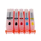 5 шт. совместимый для Canon PGI-480 CLI-481 многоразовый чернильный картридж PIXMA TS6140 TR7540 TR8540 принтер с чипами ARC