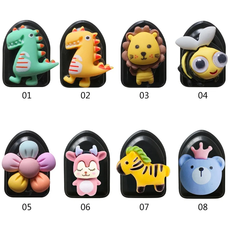 

Creative Cute Car Seat Back Hook StickyMultifunctional Cartoon Mini Hook Storage Car Interior Accessories