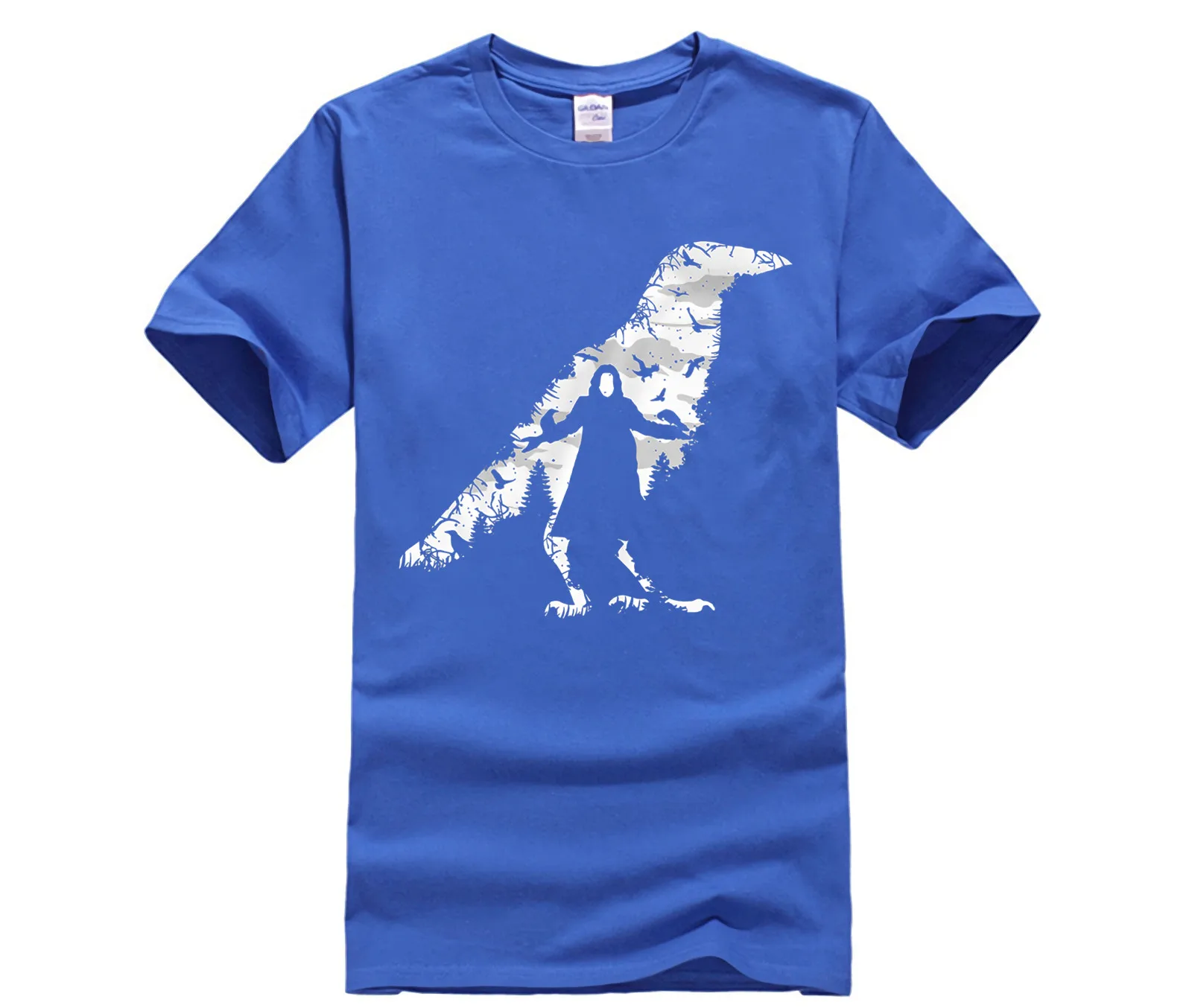 Мужская футболка с бесплатной доставкой! Новое поступление Для мужчин s ворона