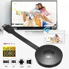 К телевизору 2,4G 4K беспроводной WiFi зеркальный Кабель HDMI-совместимый адаптер 1080P дисплей ключ для IPhone Samsung Huawei Android телефон