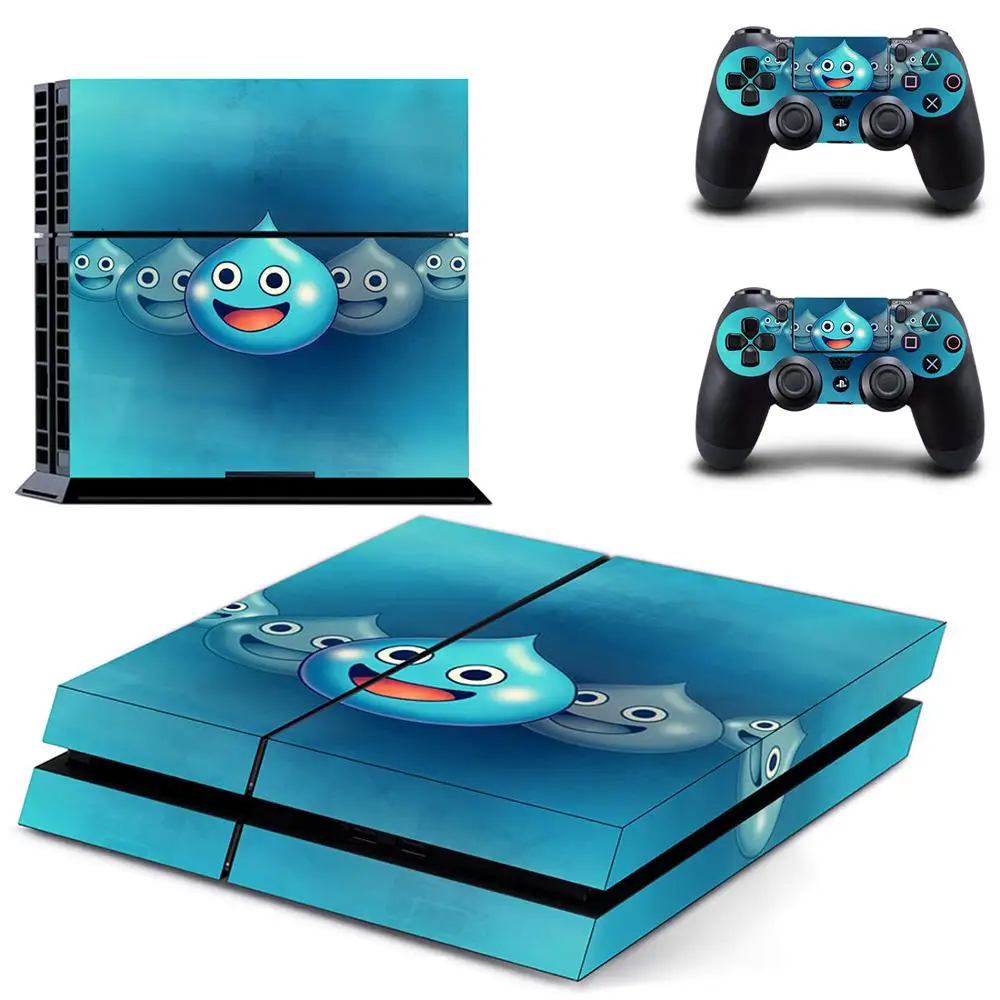 

Dragon Quest PS4 Stickers Play station 4 Skin Sticker Decals For PlayStation 4 PS4 Console and Controller Skins Vinyl
