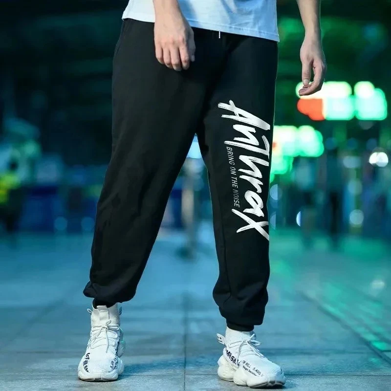 

summer Men big sales cheap pants sports sweatpants high street skateboard pants plus size 8XL loose fashion pants thin