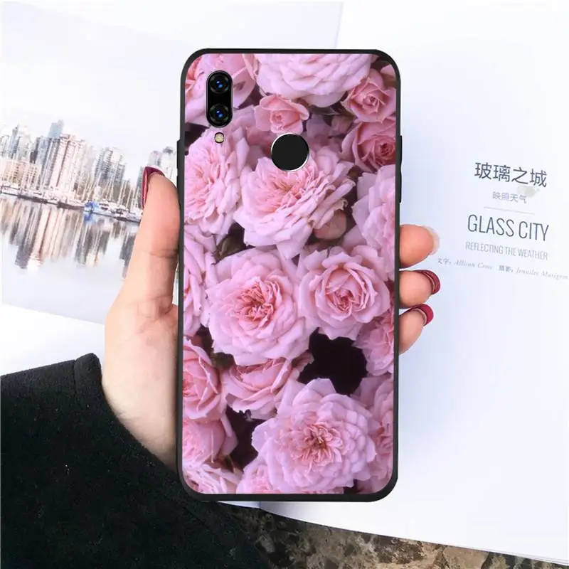 

Peony beautiful flowers art Phone Cases For Huawei honor Mate P 10 20 30 40 Pro 10i 9 10 20 8 x Lite Luxury brand shell