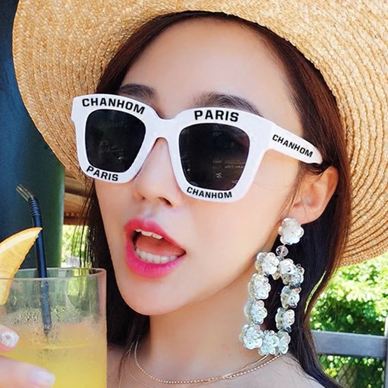 

2021 Oversized New Luxury Square Sunglasses Women Vintage Punk Sun Glasses Men Shades Oculos Feminino Lentes Gafas De Sol UV400