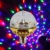 E27 6 Вт вращающийся кристалл магический шар RGB светодиодный сценический Светильник лампы мини-лампа для диско вечерние DJ для рождественской вечеринки вечерние эффективный - изображение