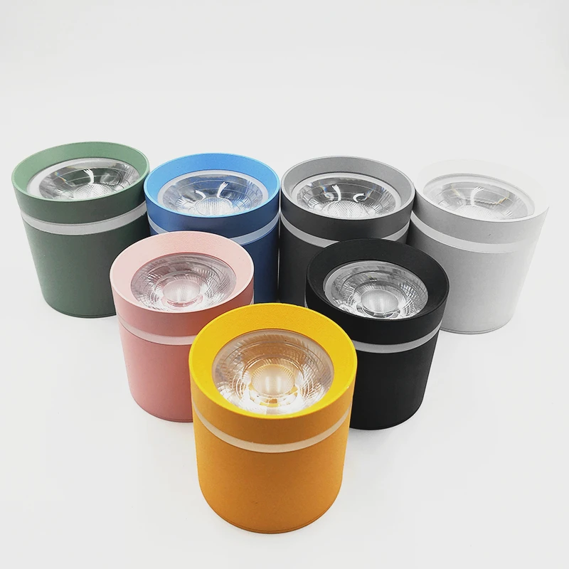 Цилиндрический светодиодный светильник с регулируемой яркостью 7 Вт 10 12 15