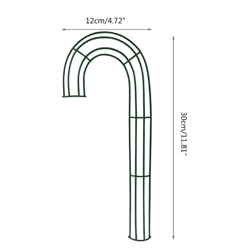 1 шт. металлические цветочные кольца Рождественский венок из тростника рамка J с