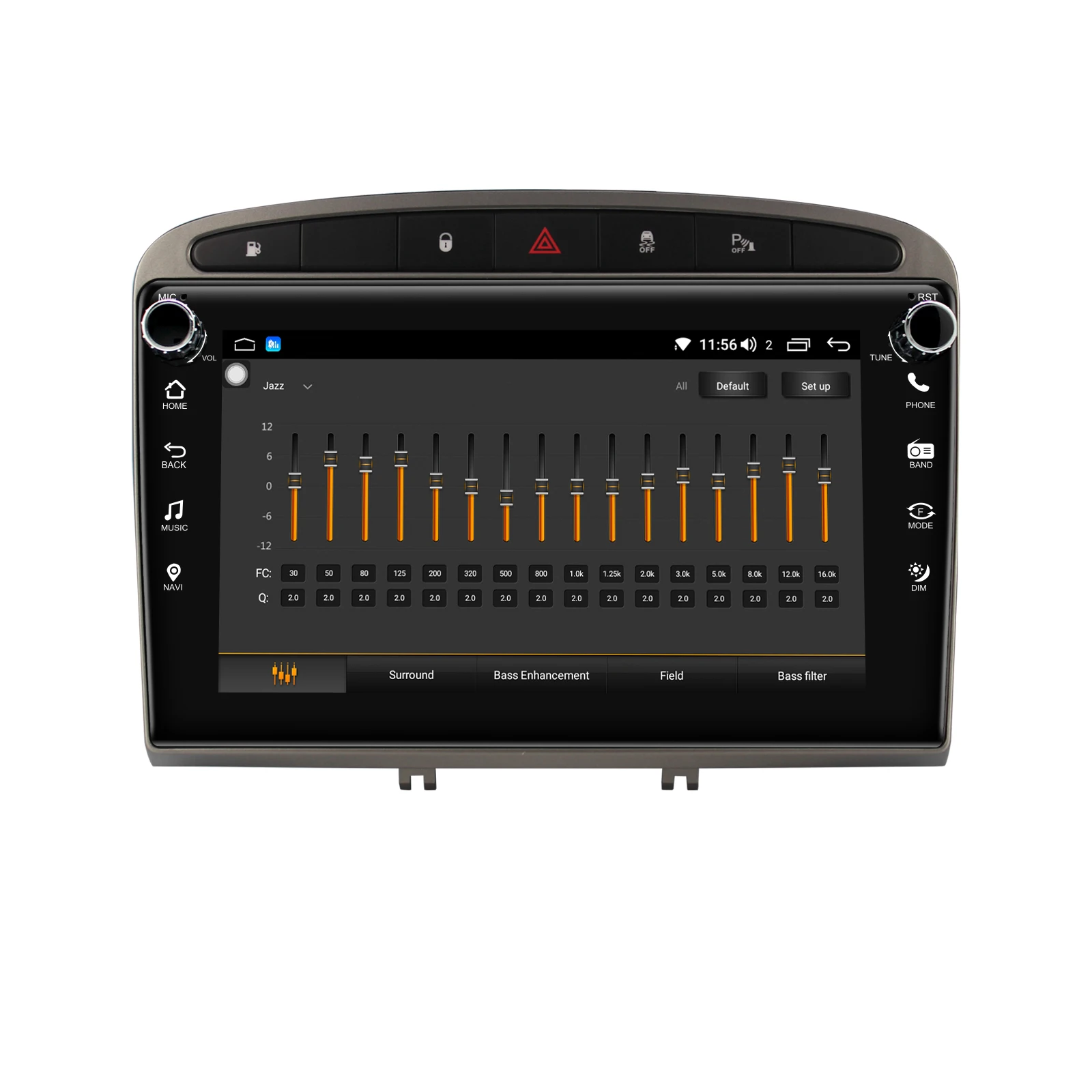 Головное устройство Android 8 1 Авторадио &quot GPS карты IPS экран для Peugeot 308 2007 2013 408 2010 2