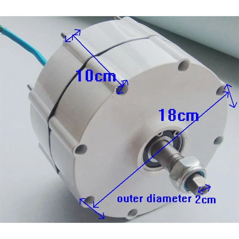 12 V/24 V 100 200W 300W 400W альтернативные генераторы электроэнергии постоянный магнит генератор ветровой турбины генератор