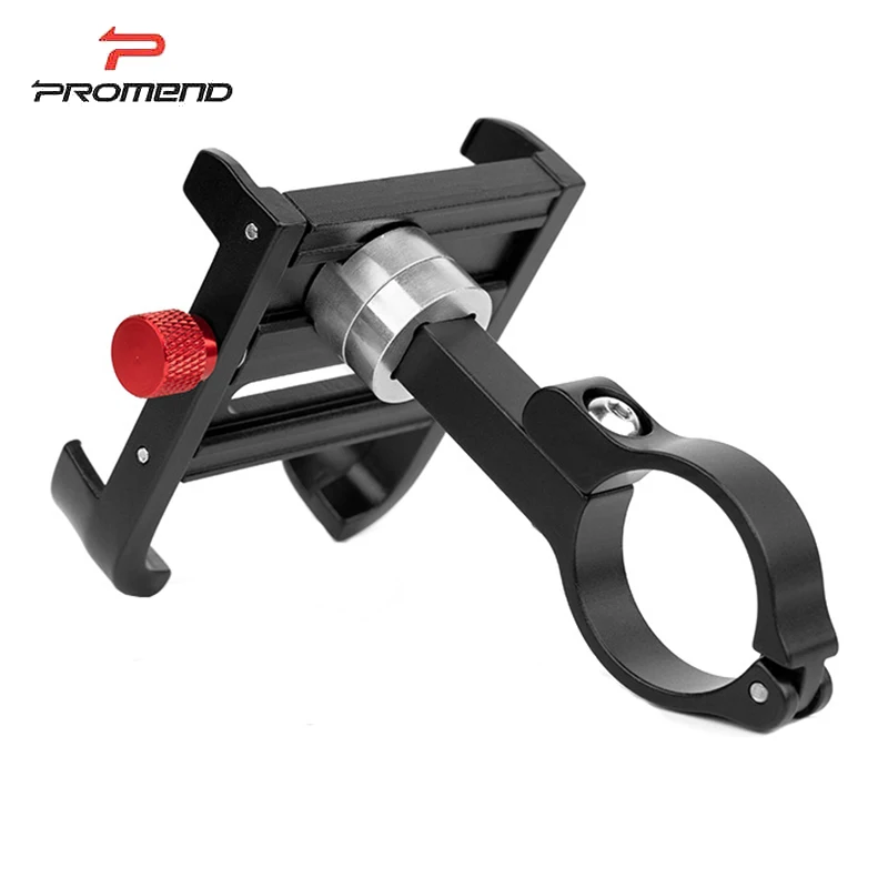 Велосипедный телефонный держатель Promend вращение на 360 градусов алюминиевый сплав