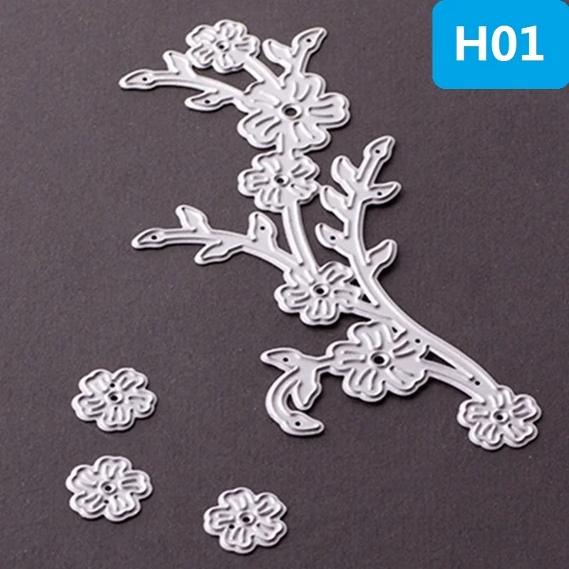 Бабочка цветок металлические режущие штампы DIY Скрапбукинг Фотоальбом