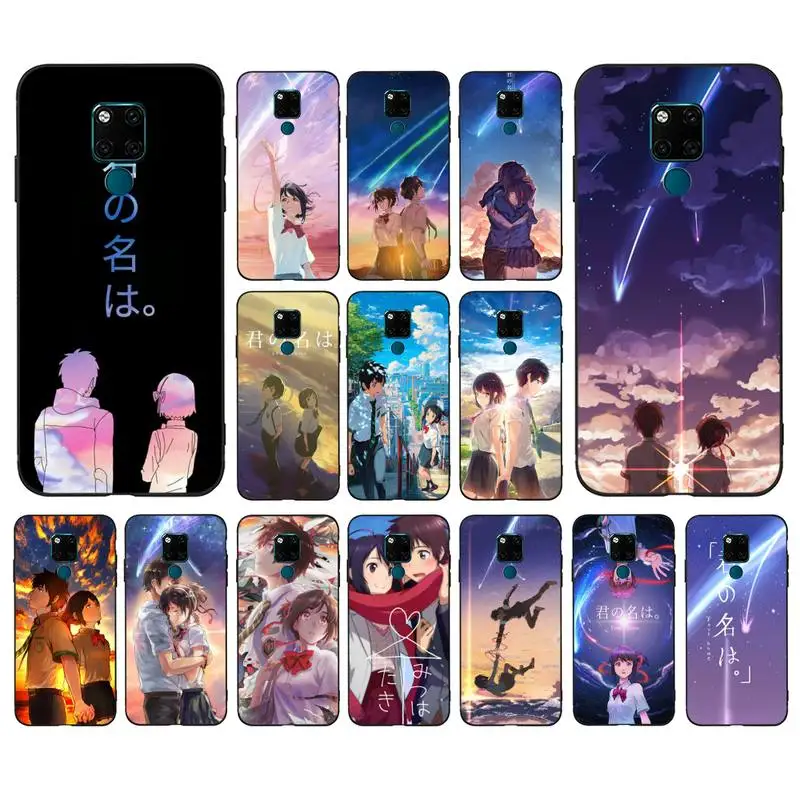 

FHNBLJ Your Name Phone Case for Huawei Mate 20 10 9 40 30 lite pro X Nova 2 3i 7se