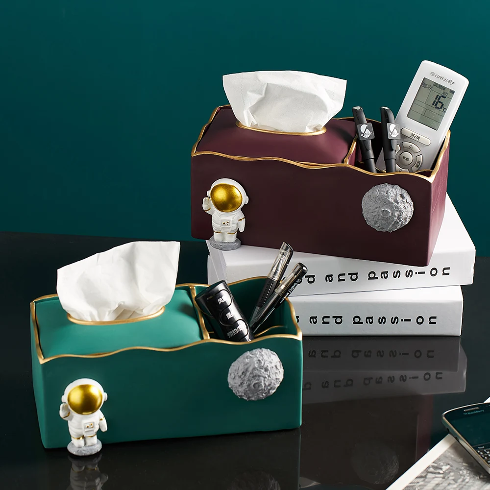 Скандинавский креативный милый домашний декор астронавт тканевые коробки
